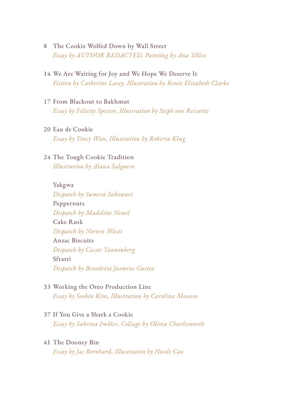 Volume 4: Tough Cookie