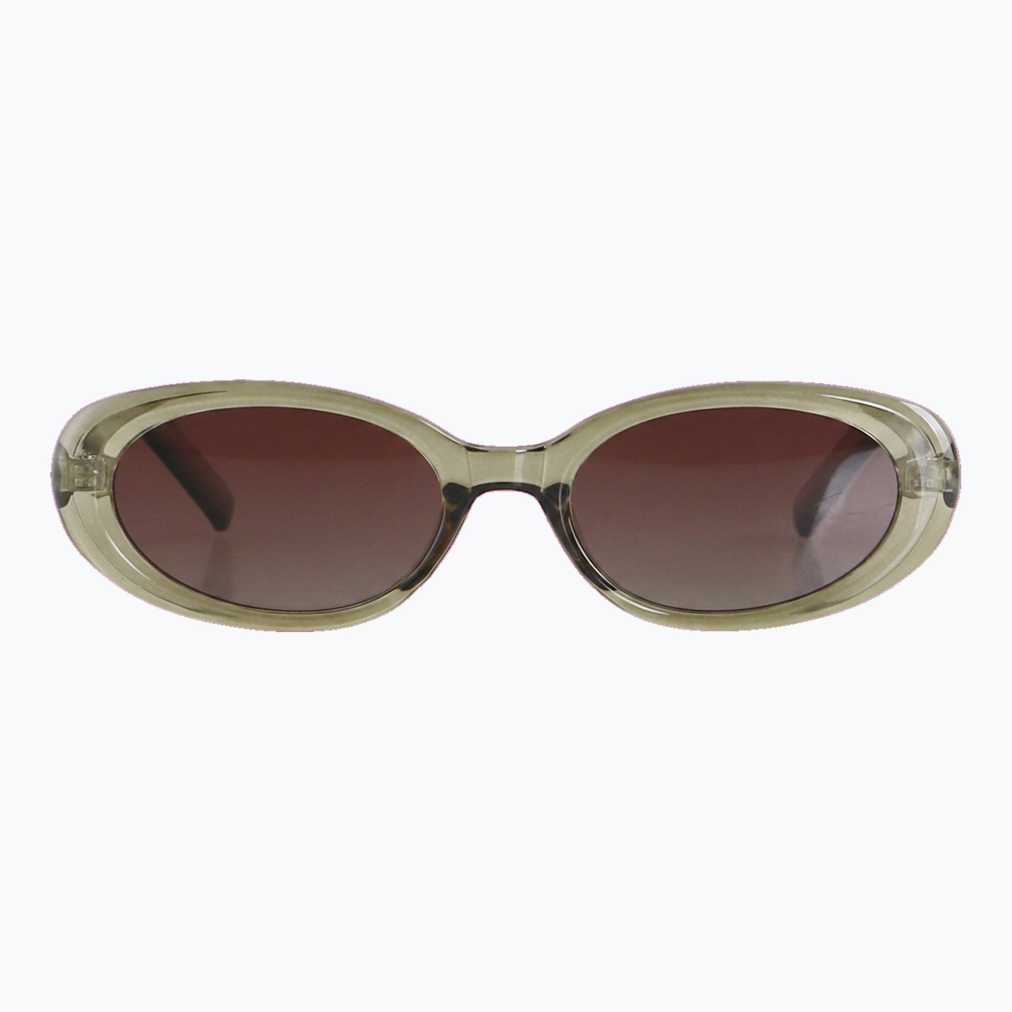 Scarlet Oval Cat-Eye Sunglasses