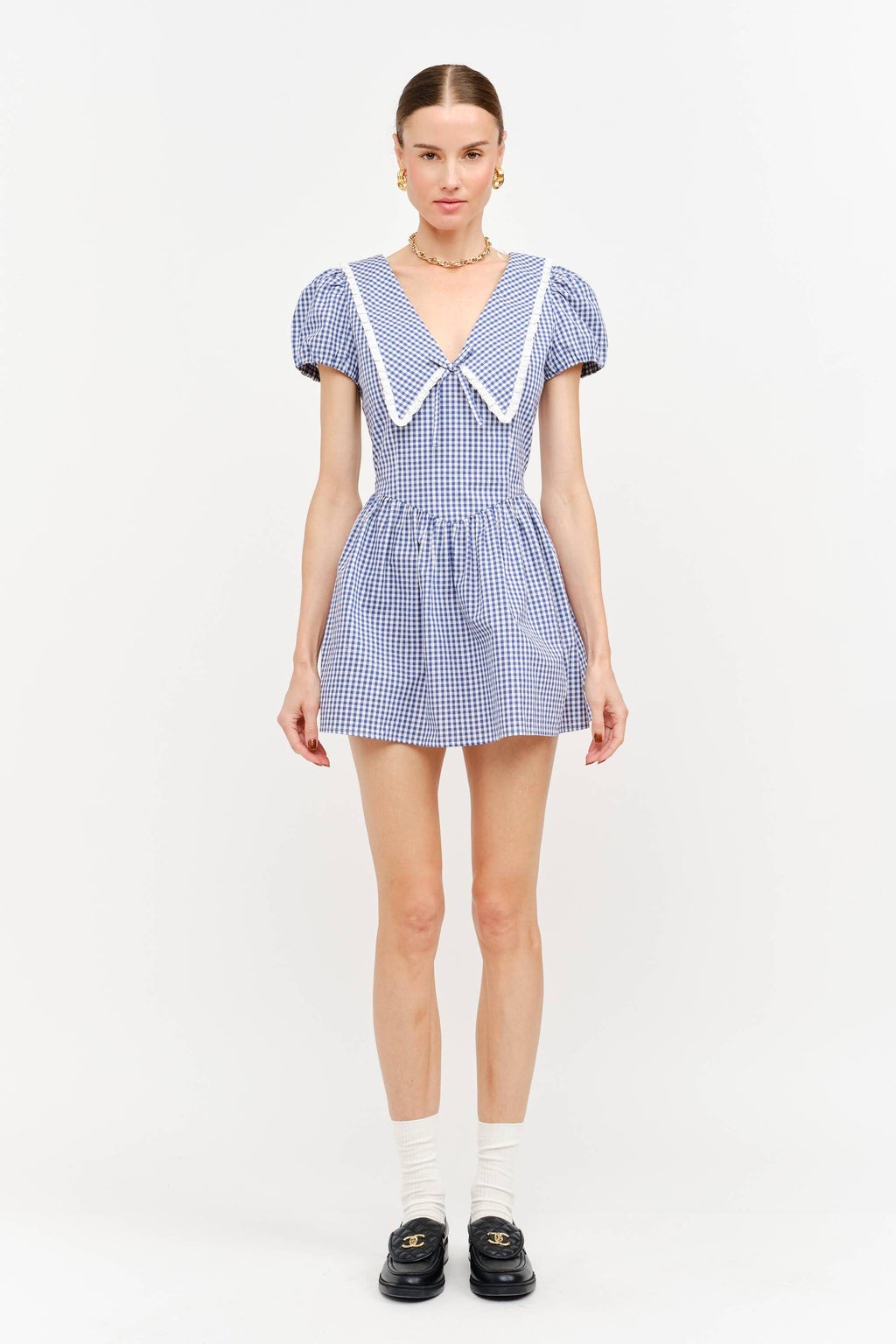 Melanie Collared Dress