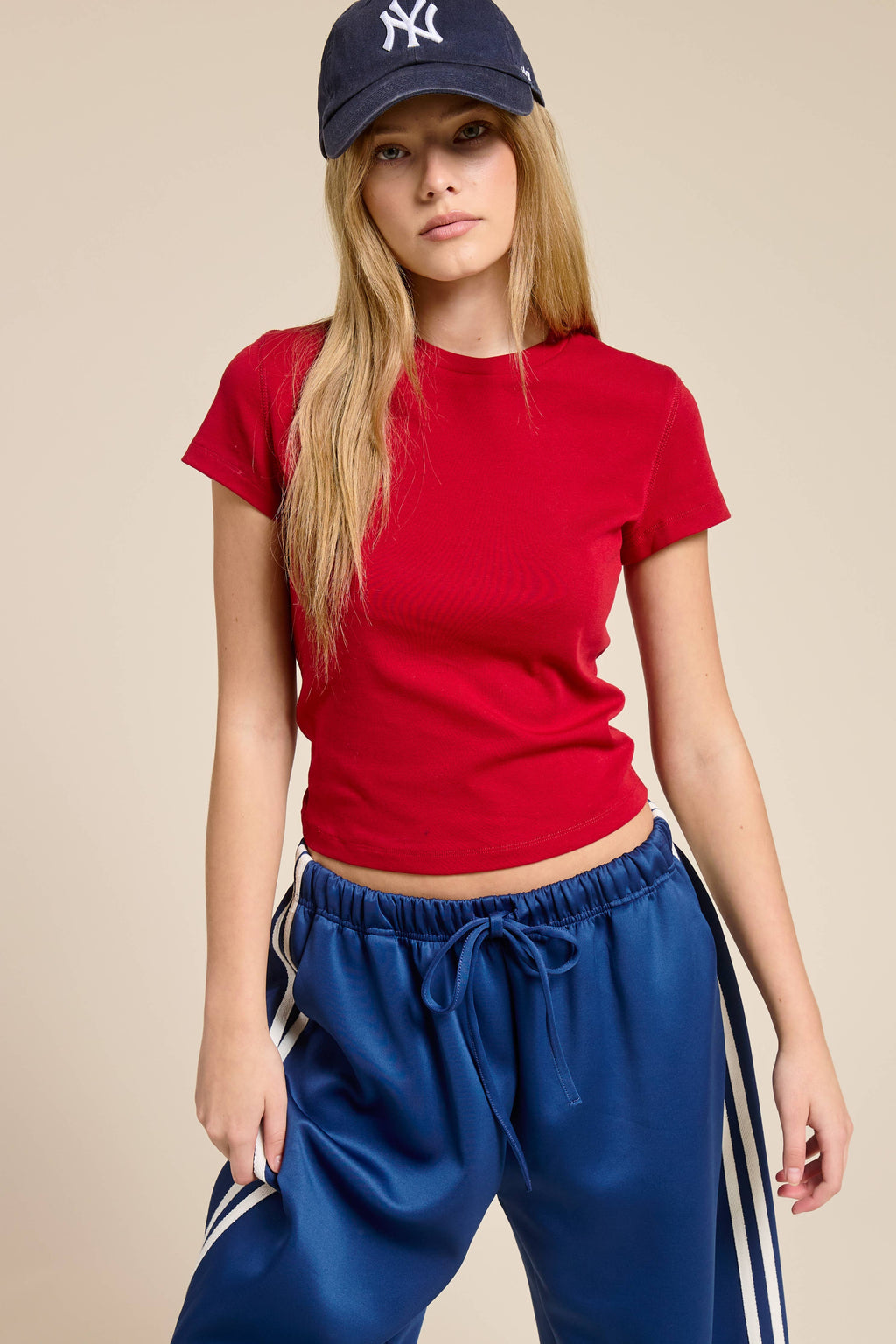 Fitted Crewneck Baby Tee