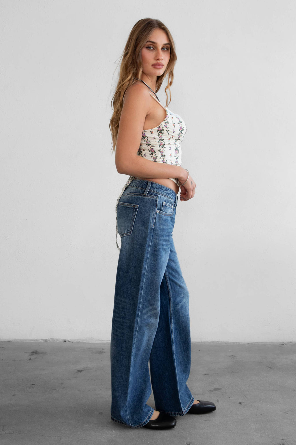 Streit Low Rise Straight Leg Jeans