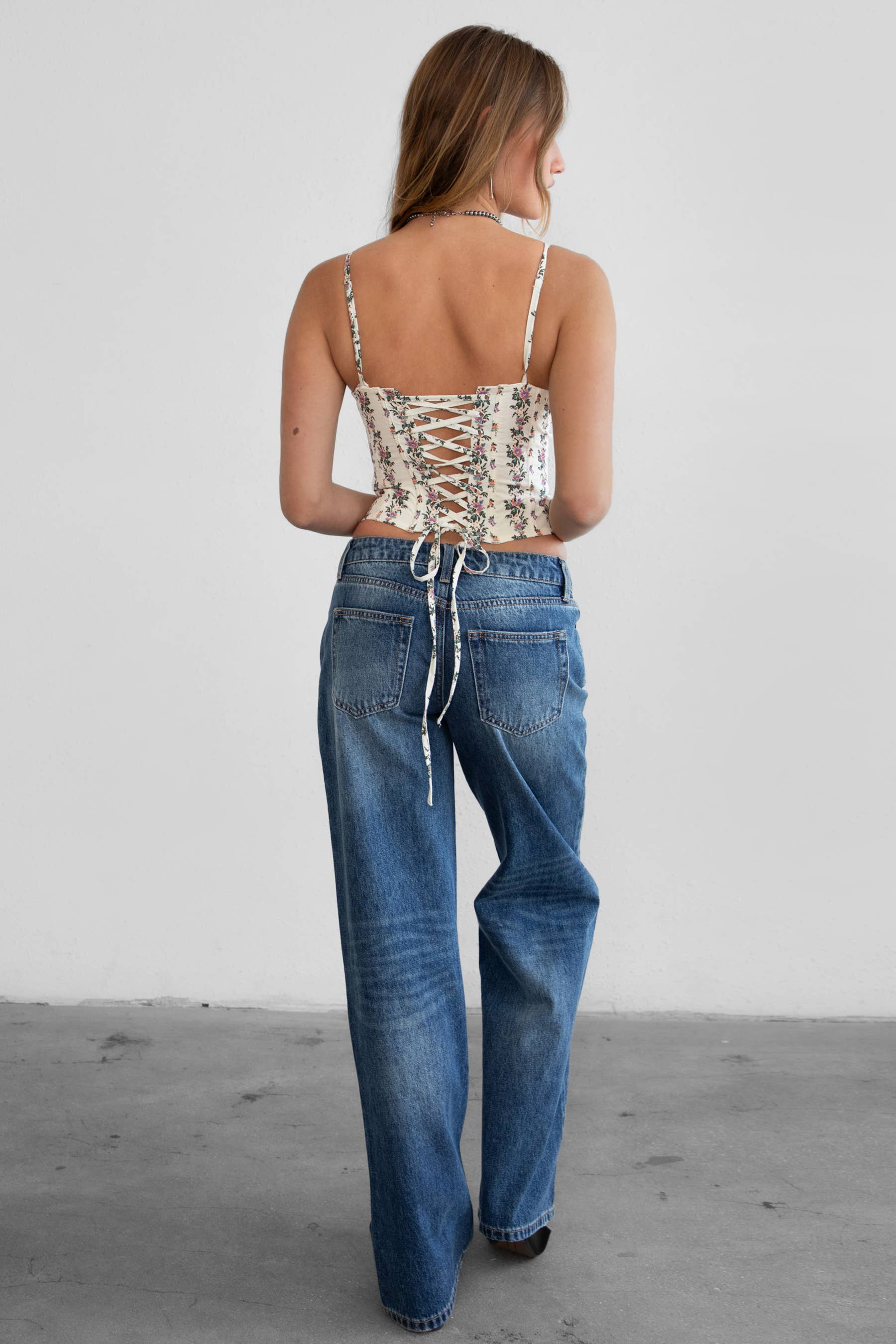 Streit Low Rise Straight Leg Jeans