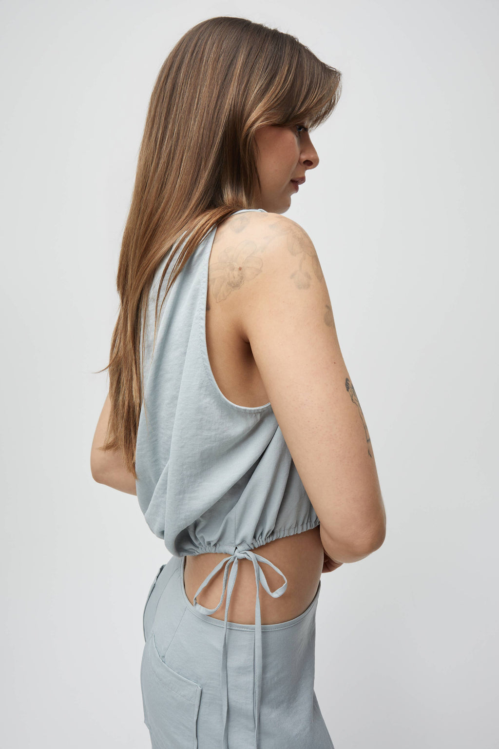 Shar Loose Strappy Top