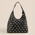 Studded Leather Handbag