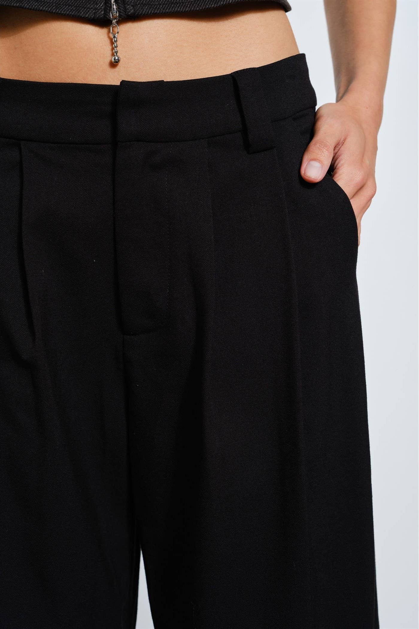 Renee Wide Leg Low Rise Pant