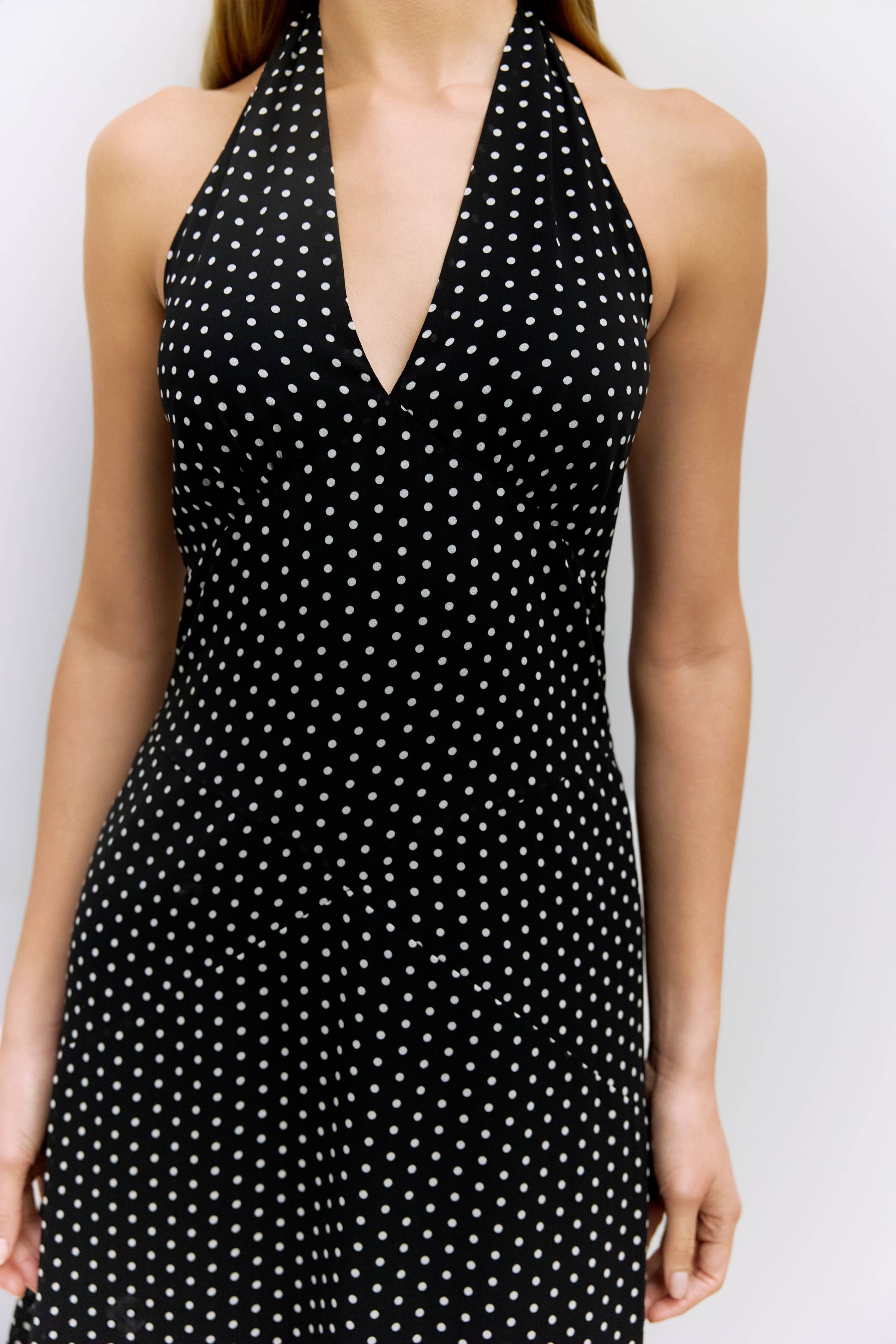 Angelina Halter Dress