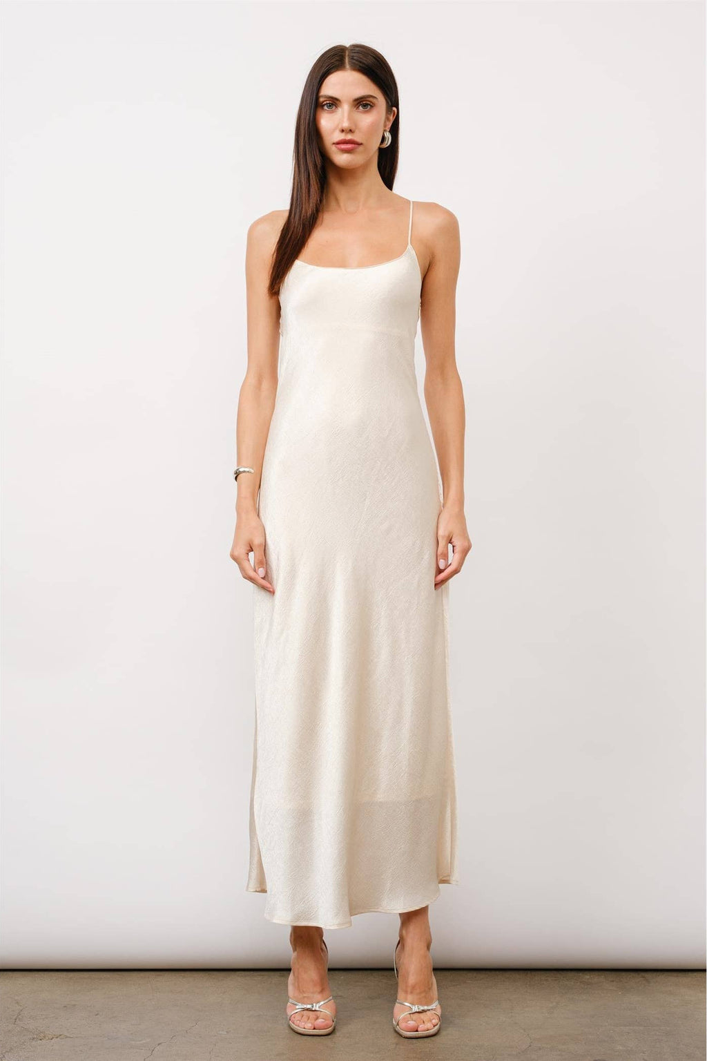 Paula Satin Slip Dress