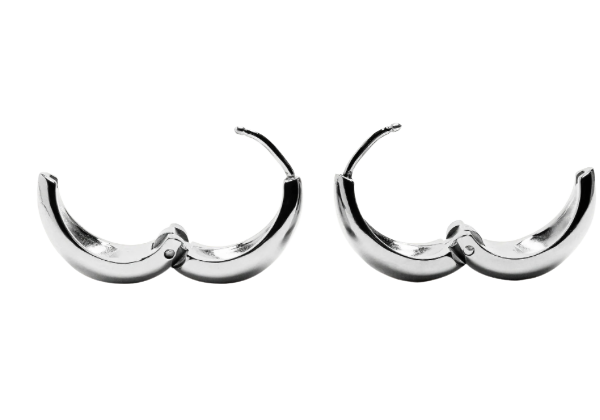 MayMay Tear Drop Hinge Hoop Earrings