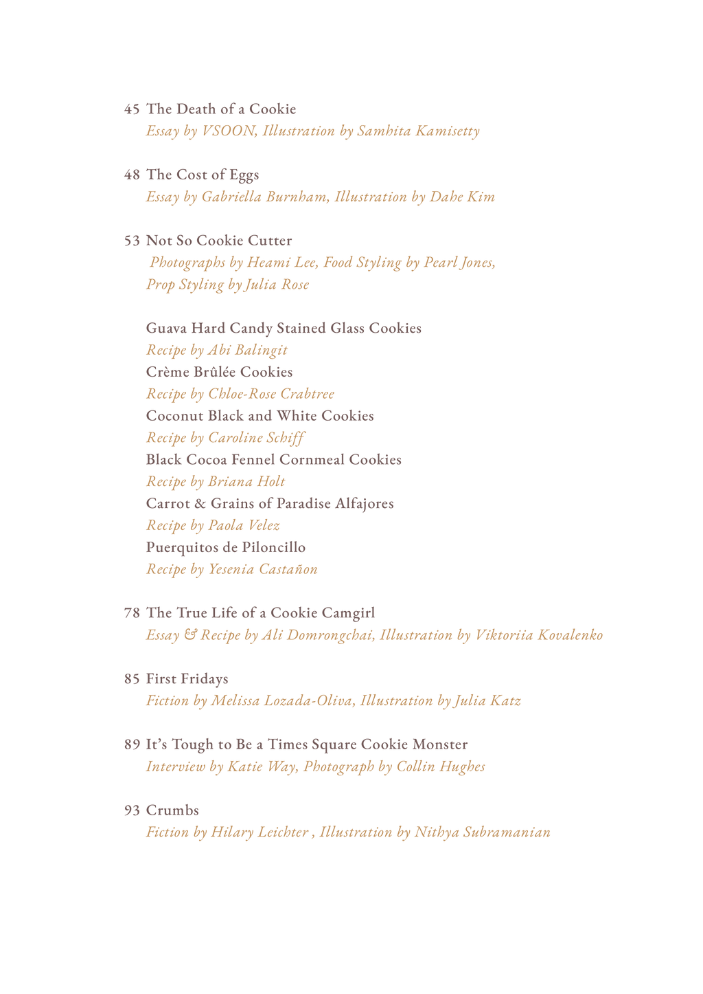 Volume 4: Tough Cookie