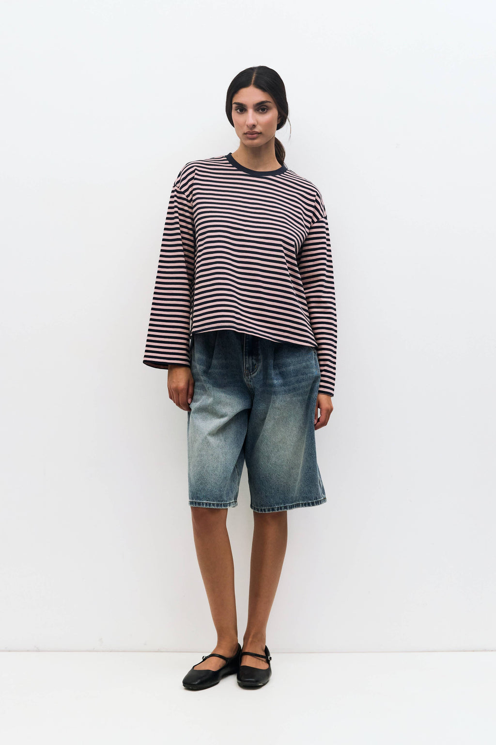 Callahan Striped Long Sleeve T-Shirt