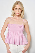 Brina Smocked Cami