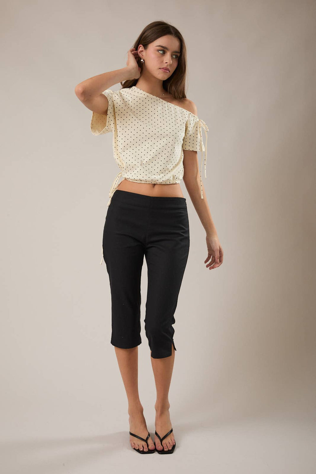Low Waist Capri Pant