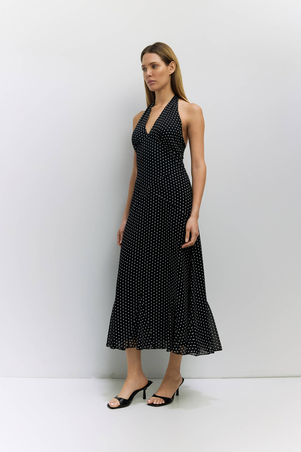 Angelina Halter Dress
