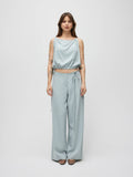 Shar Front Tie Lightweight Pants