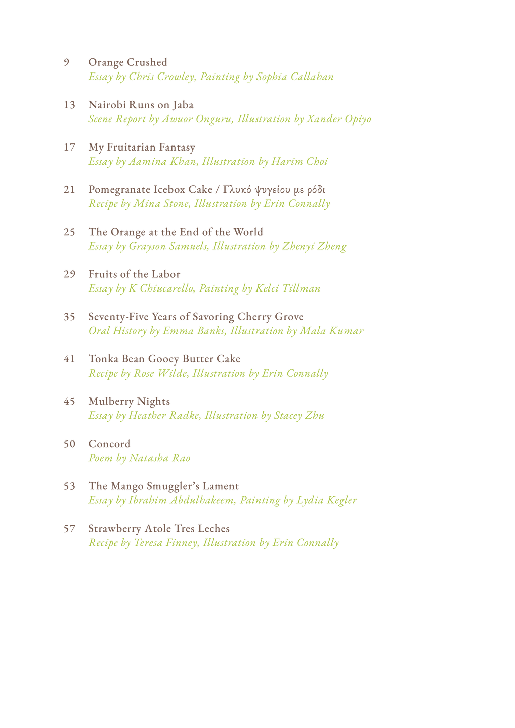 Volume 7: Forbidden Fruit