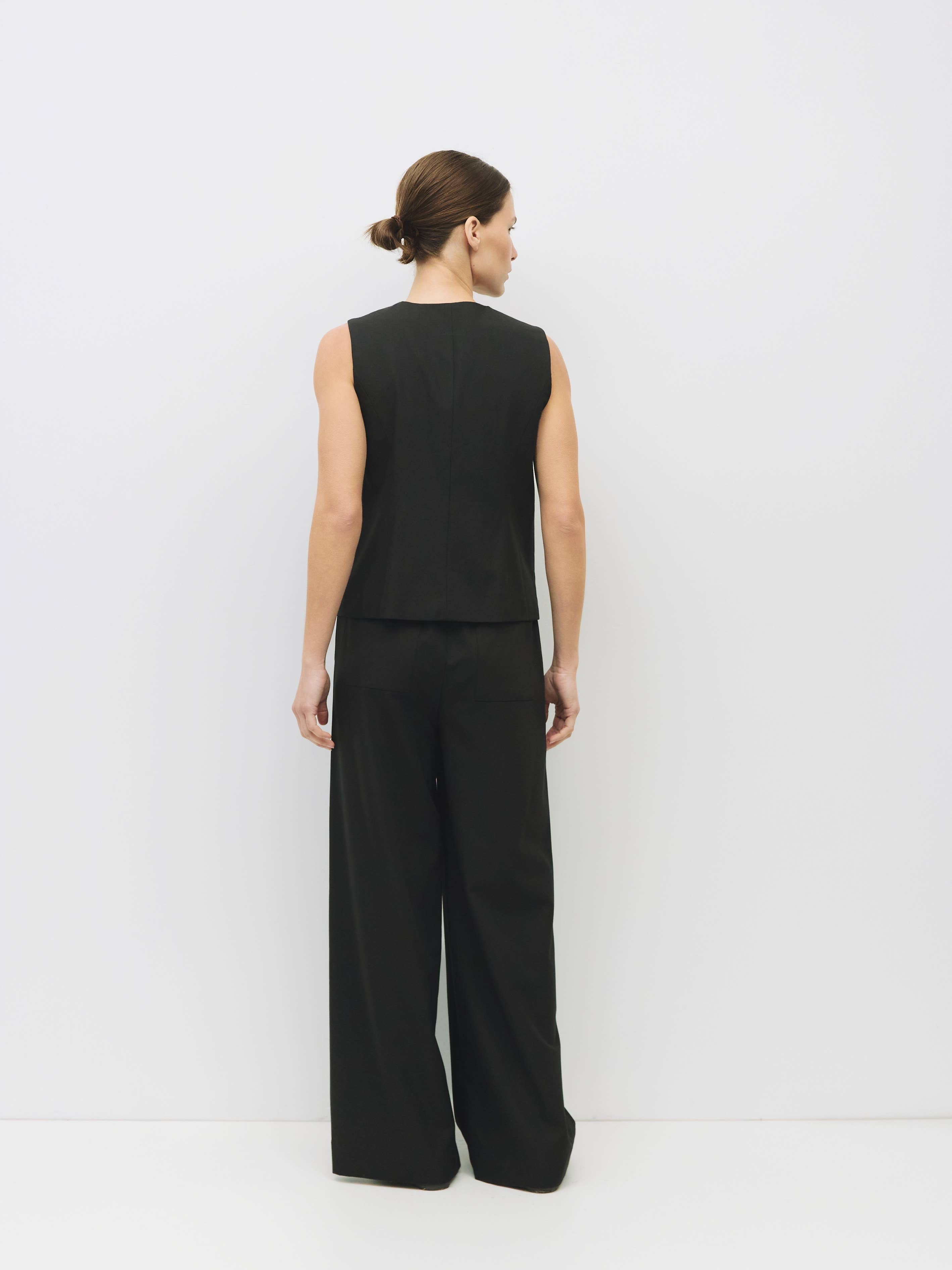 Vera Drawstring Wide Leg Pants