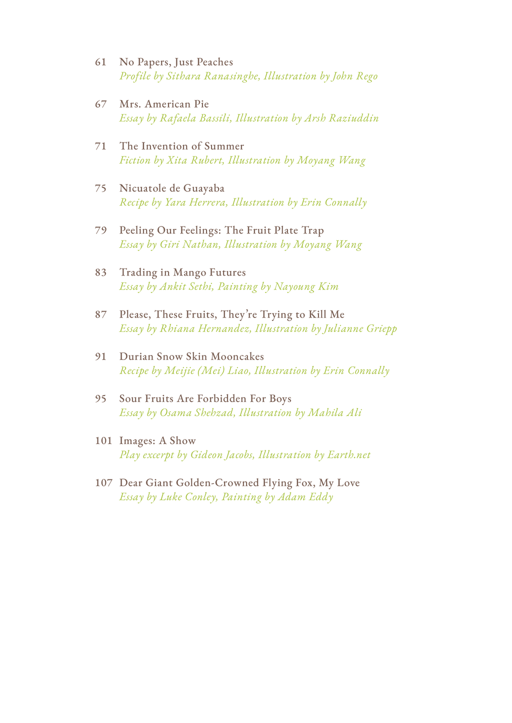 Volume 7: Forbidden Fruit