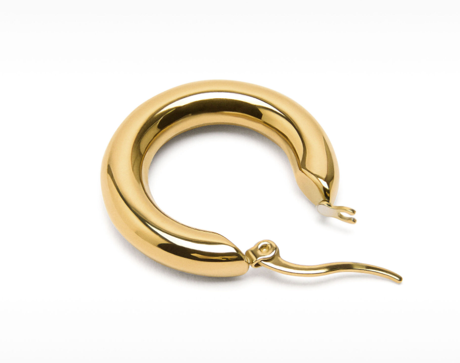 Porto Hoop Chunky Hoop Earrings 