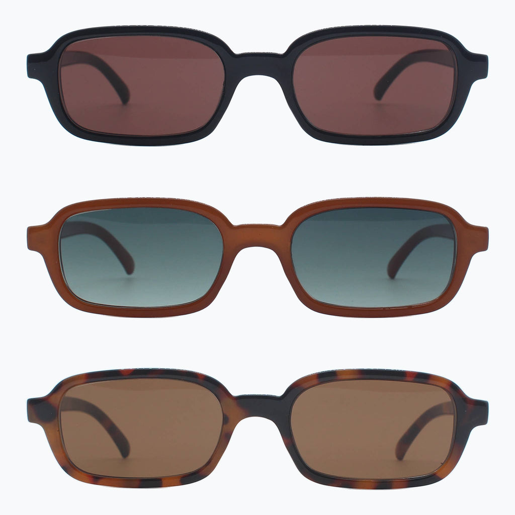 Velvet Hour Rectangular Sunglasses