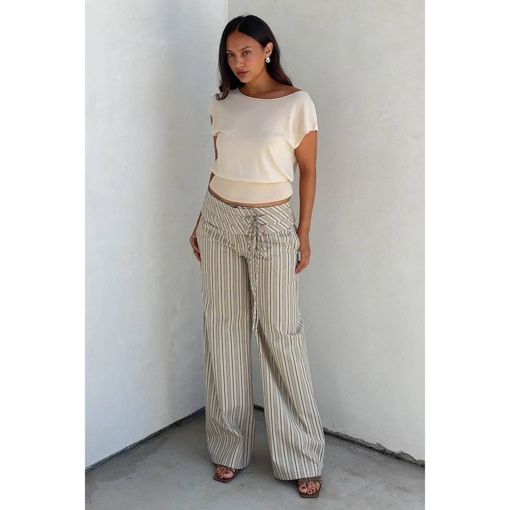 Claire Folded Waist Pants