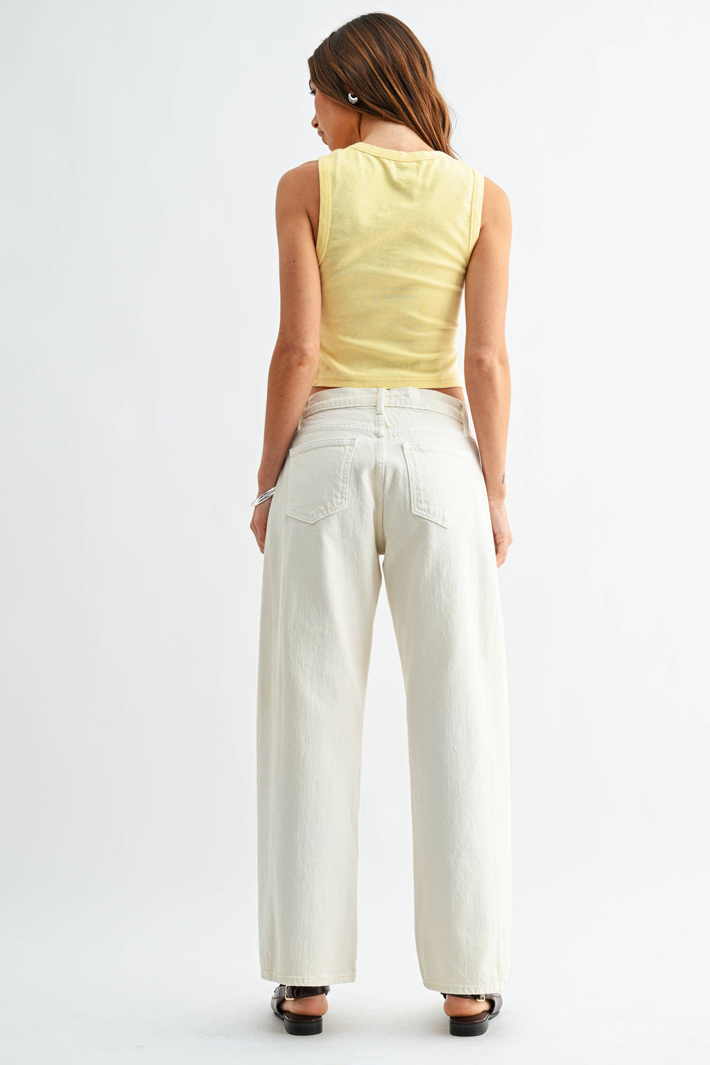 High Rise Barrel Jean