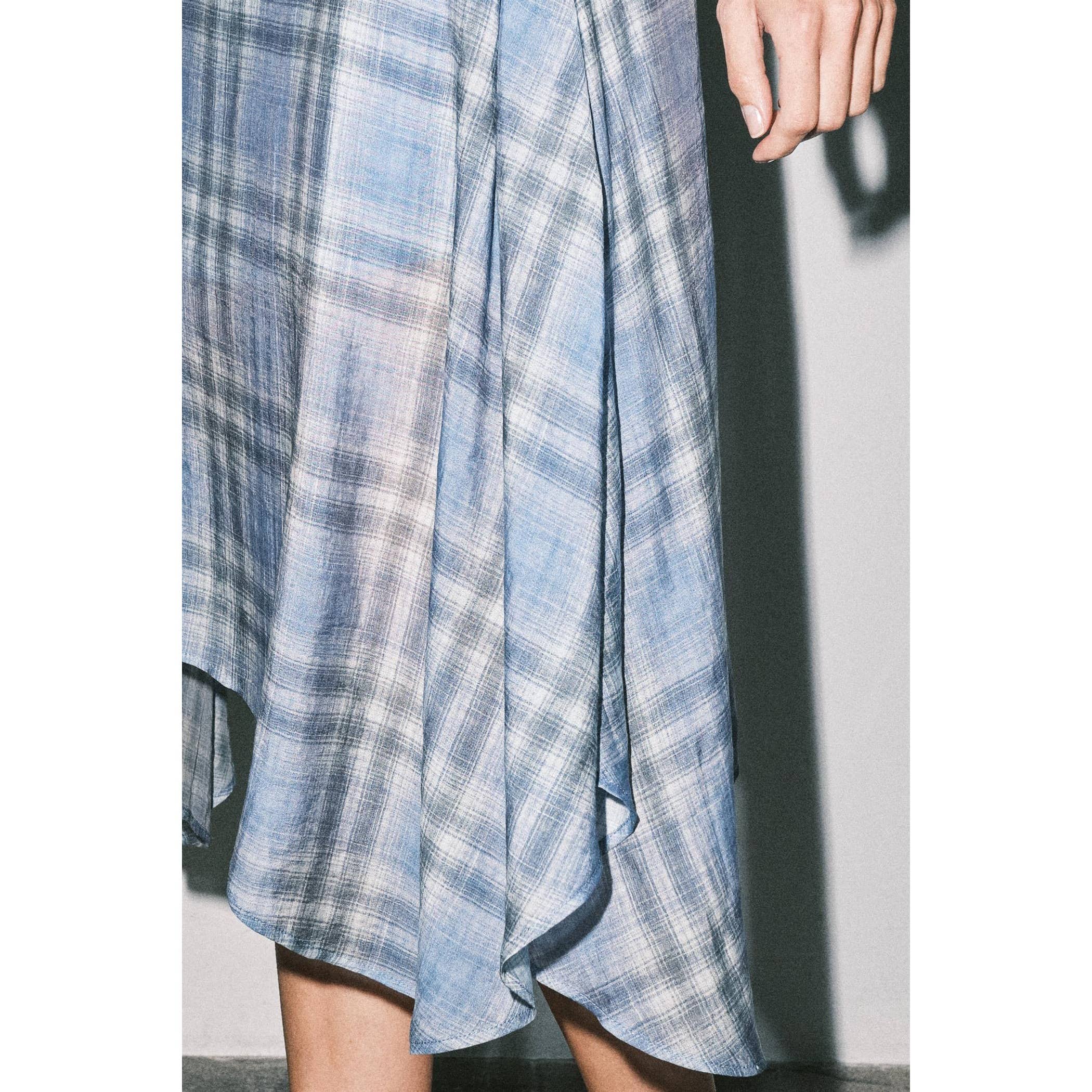 Emily Asymmetric Midi Skirt