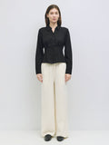 Gracie Slim Line Button-Down Blouse