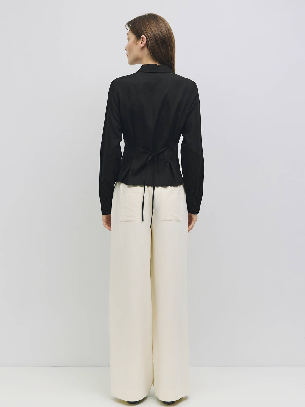 Gracie Slim Line Button-Down Blouse
