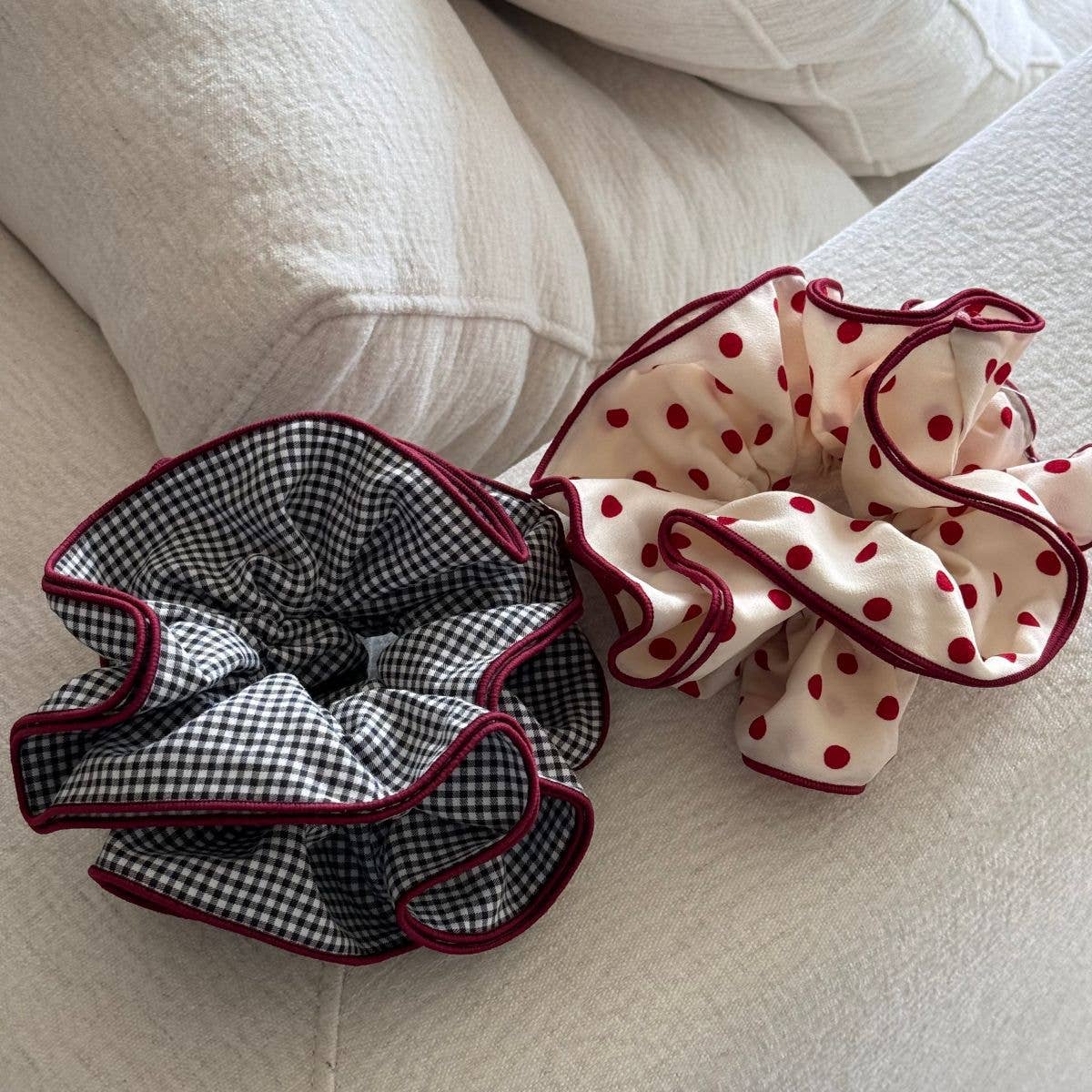 Oversized Hair Scrunchies