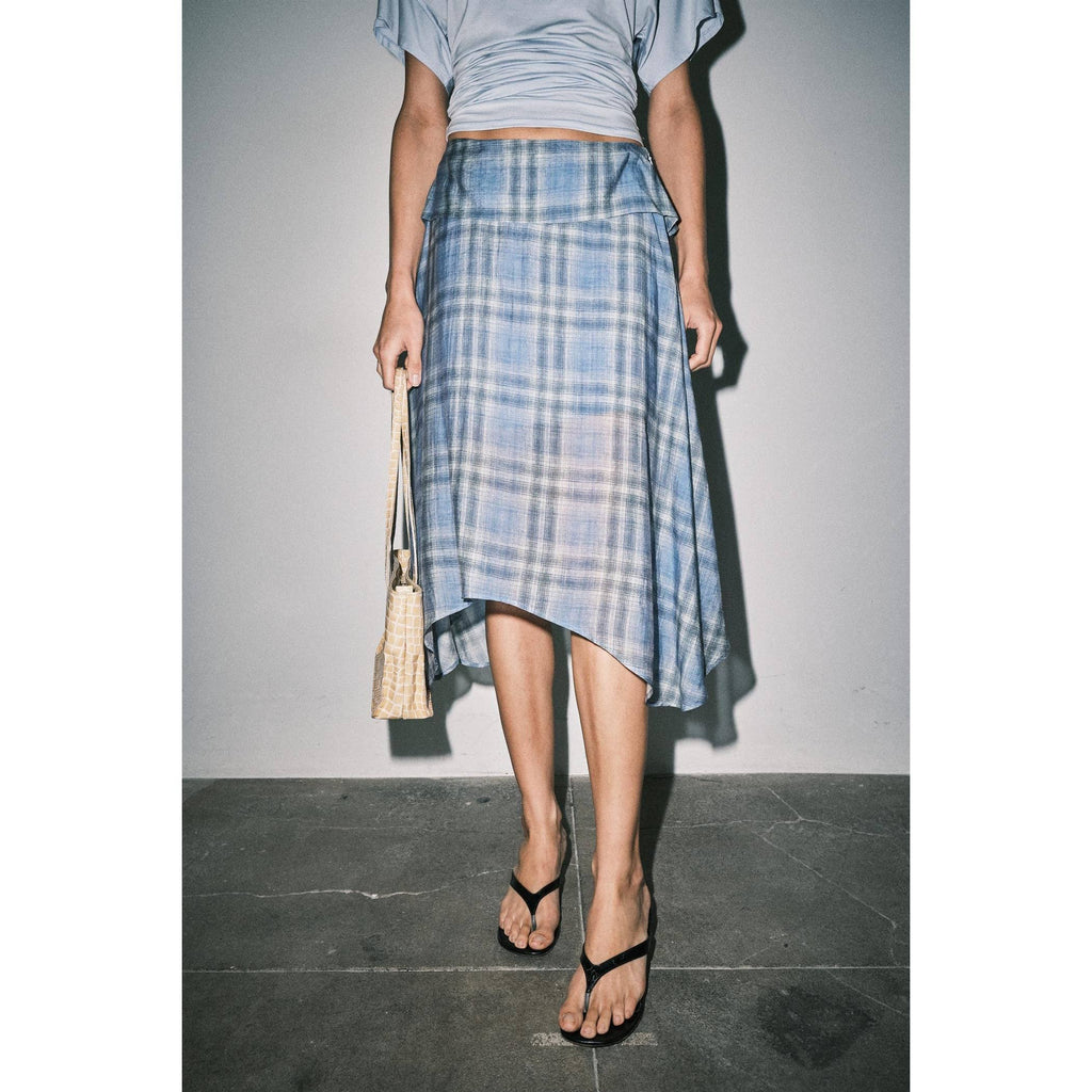 Emily Asymmetric Midi Skirt
