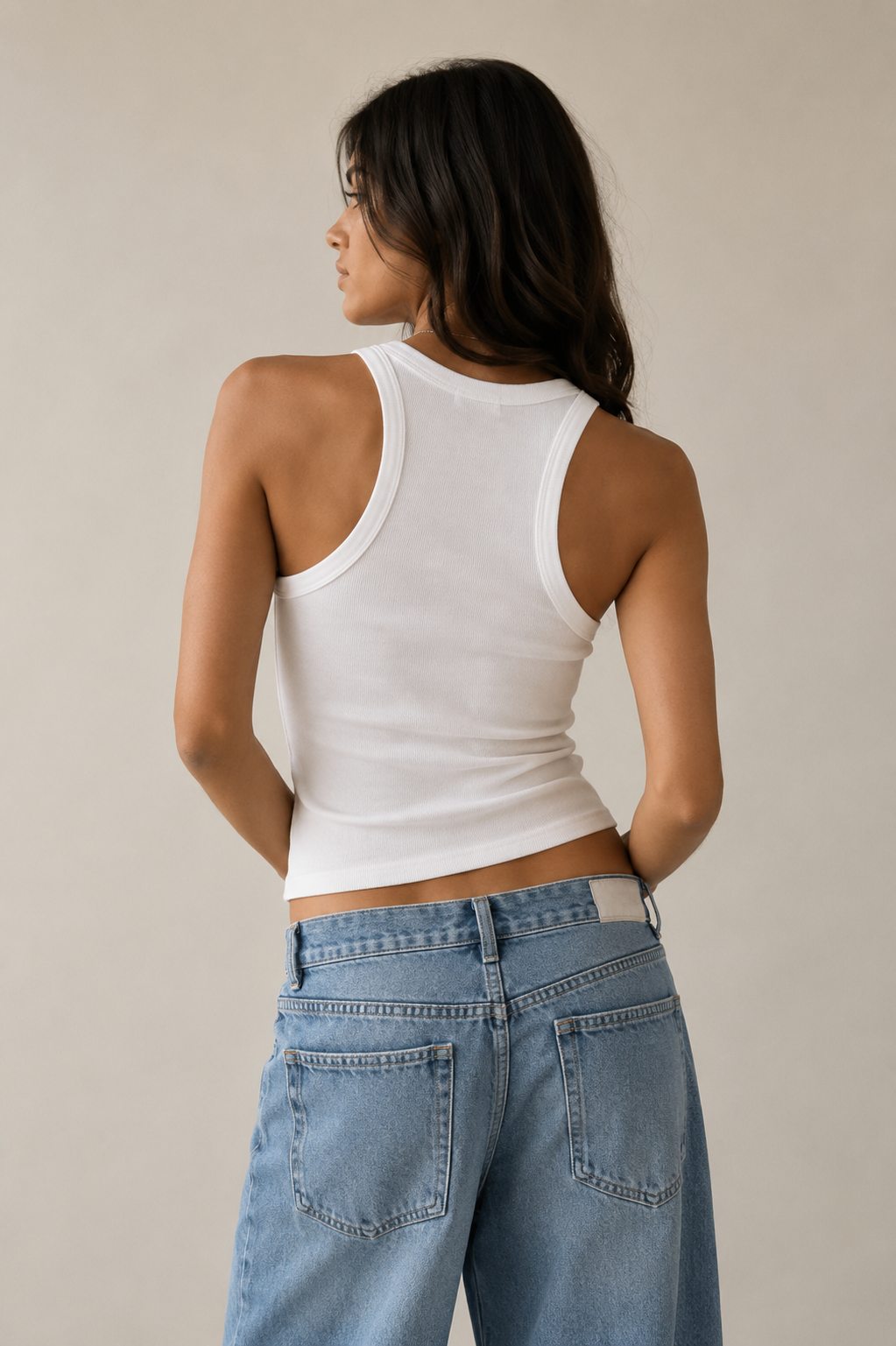 Lorana Scoop Neck Tank