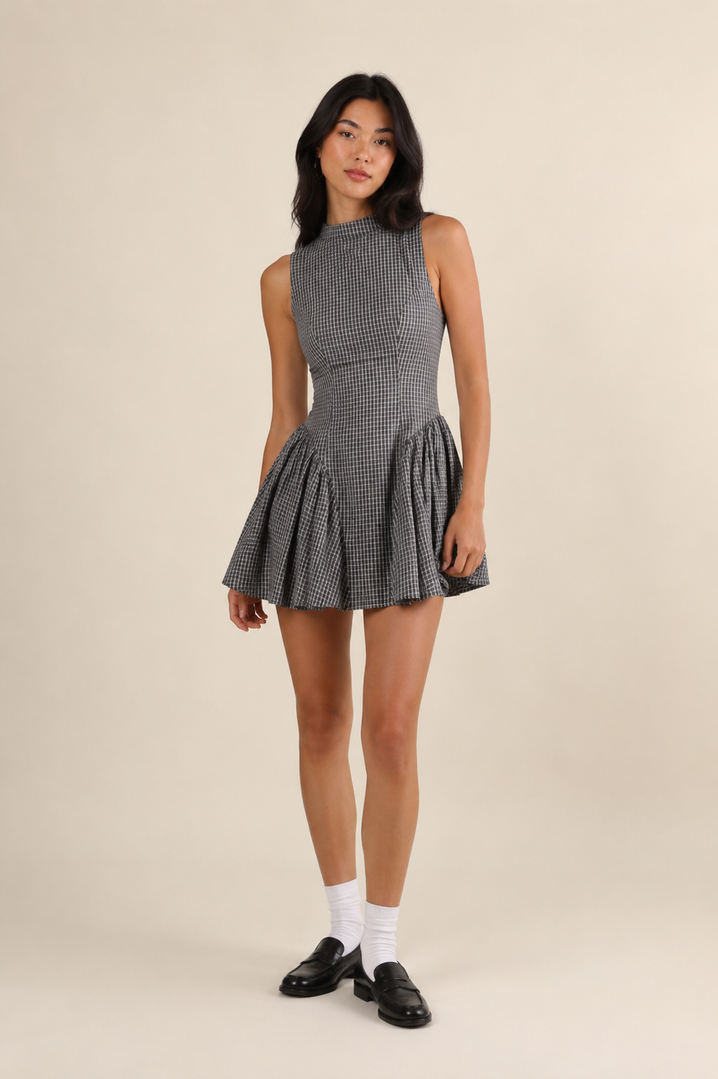 Simone Gingham Dress