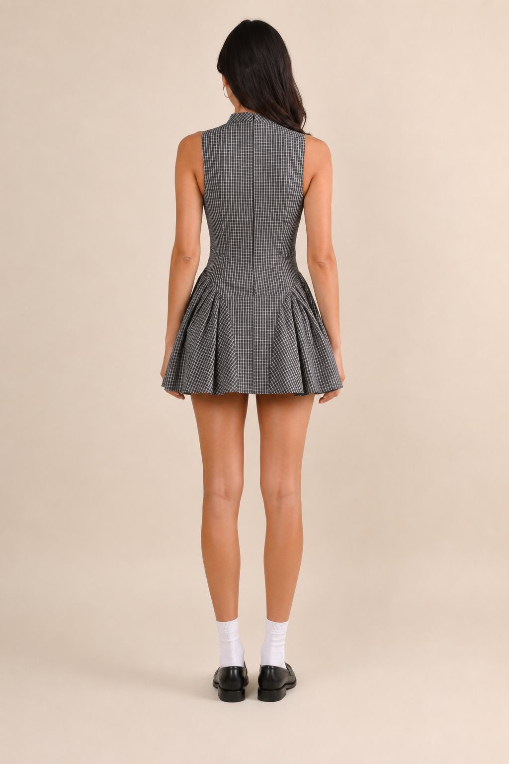 Simone Gingham Dress