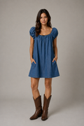 Sasha Denim Babydoll Dress