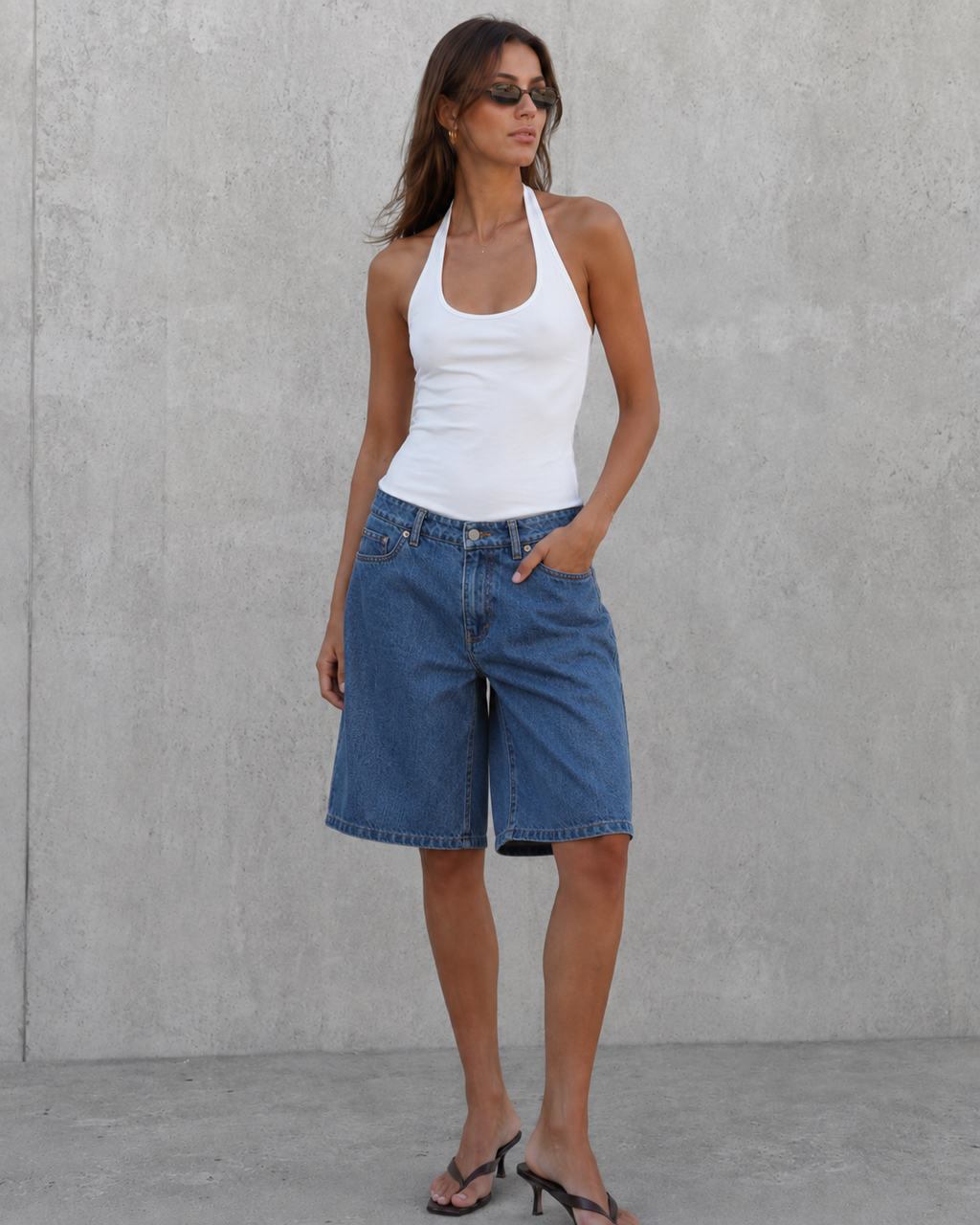 Ashly Denim Jort