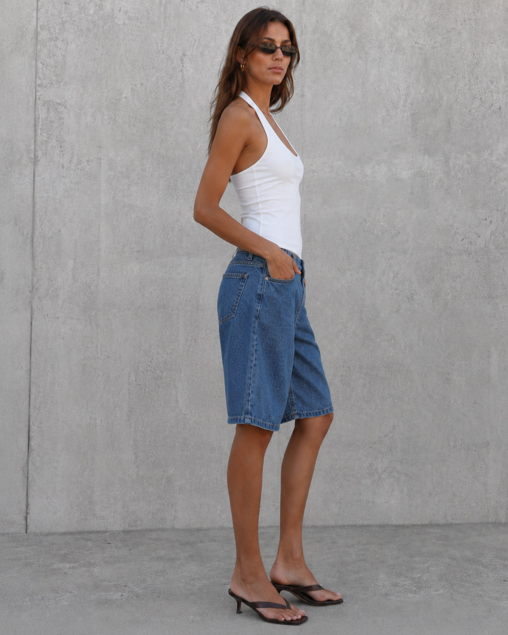 Ashly Denim Jort