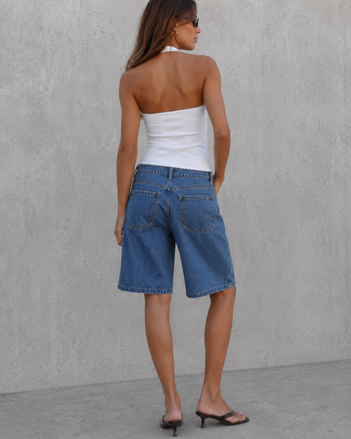Ashly Denim Jort