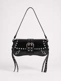 Studded Grommet Strap Bag