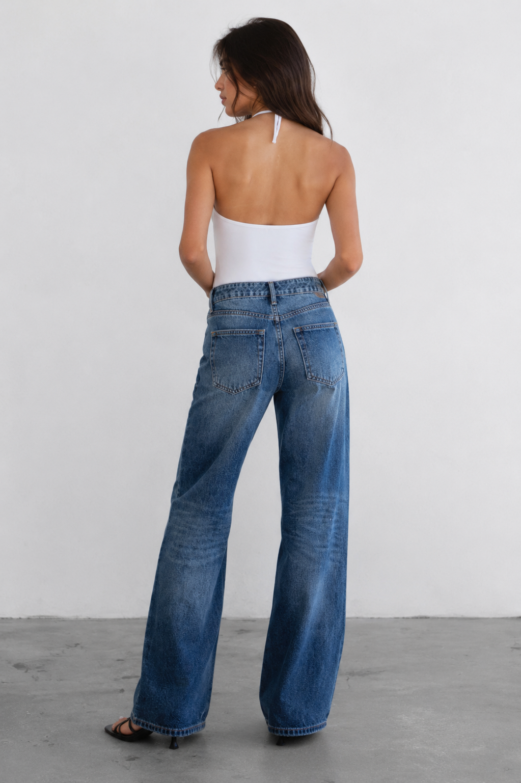 Streit Low Rise Straight Leg Jeans