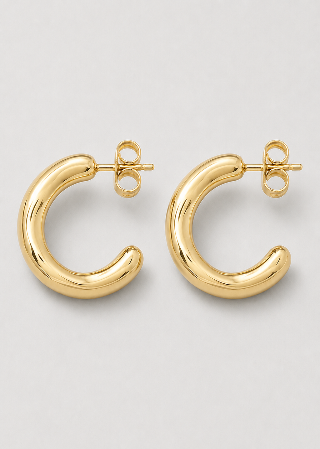 Irregular Mini Huggie Earrings