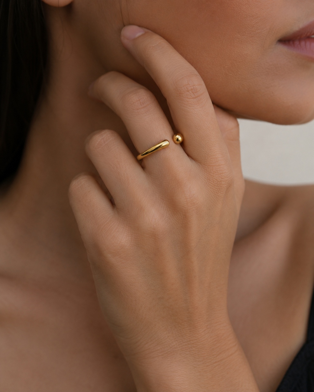 Modern Open Ring