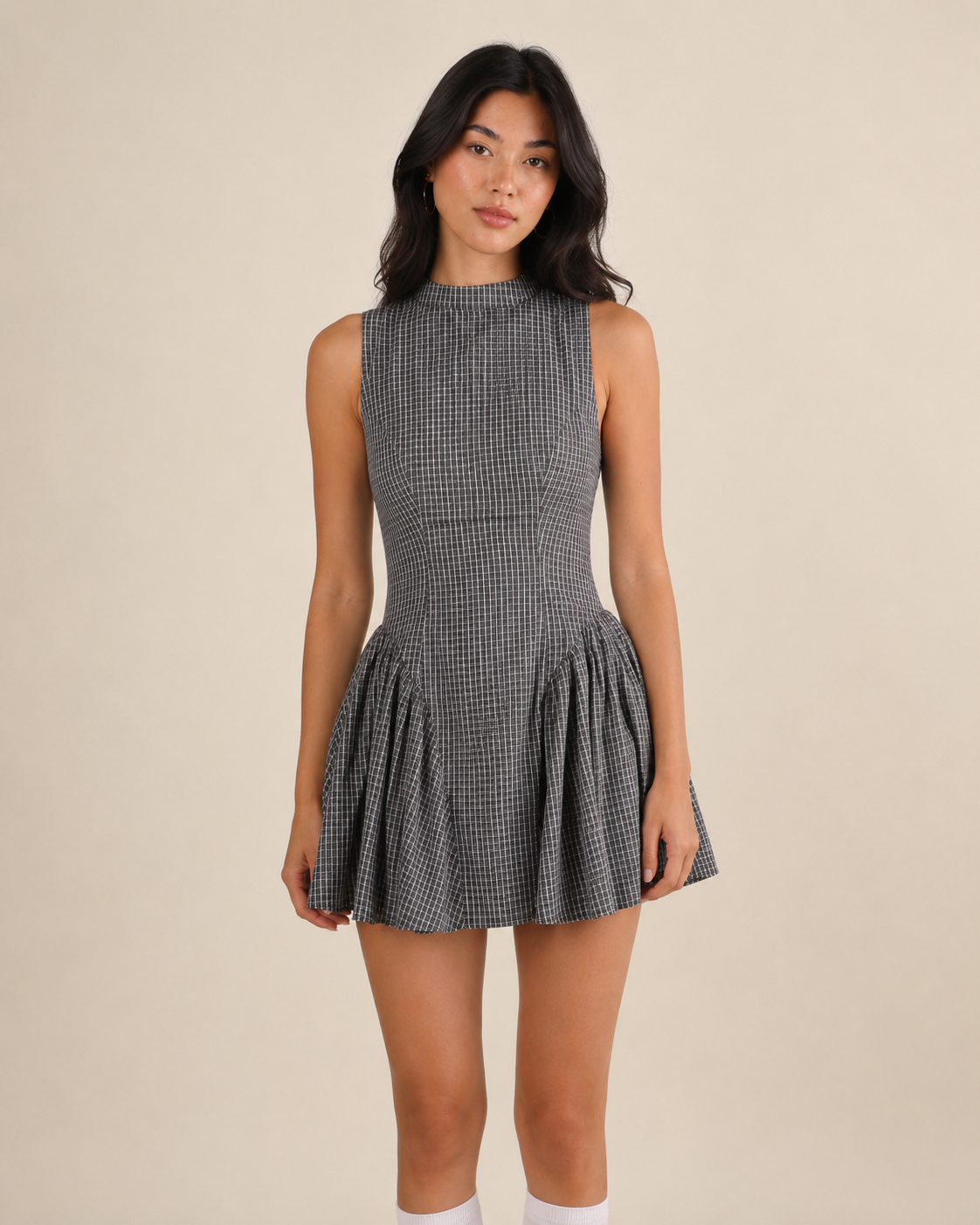 Simone Gingham Dress