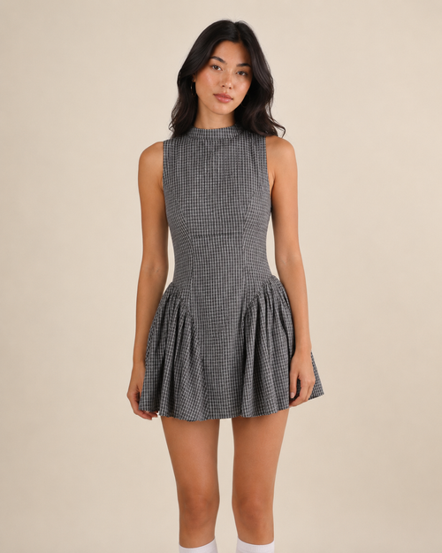 Simone Gingham Dress