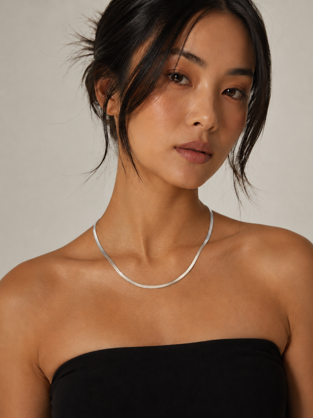 Katie Herringbone Necklace