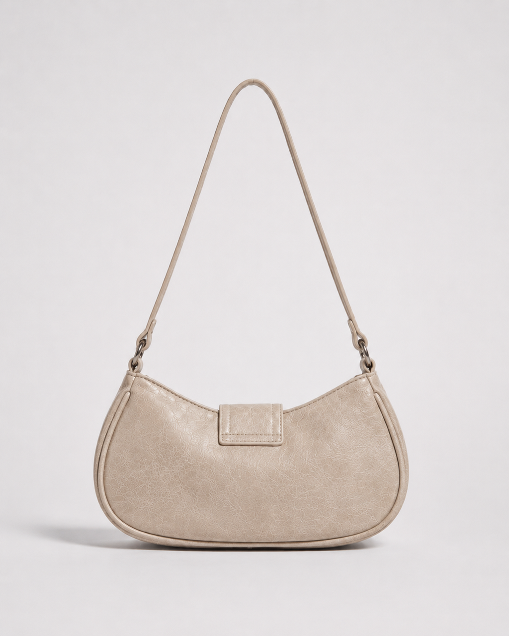 Triple Belt Faux Leather Bag