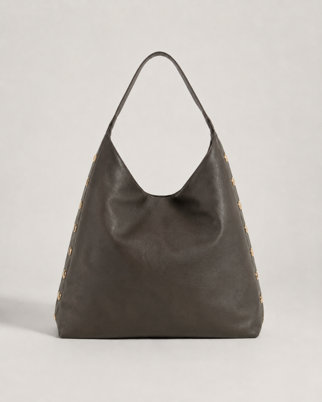 Studded Leather Handbag
