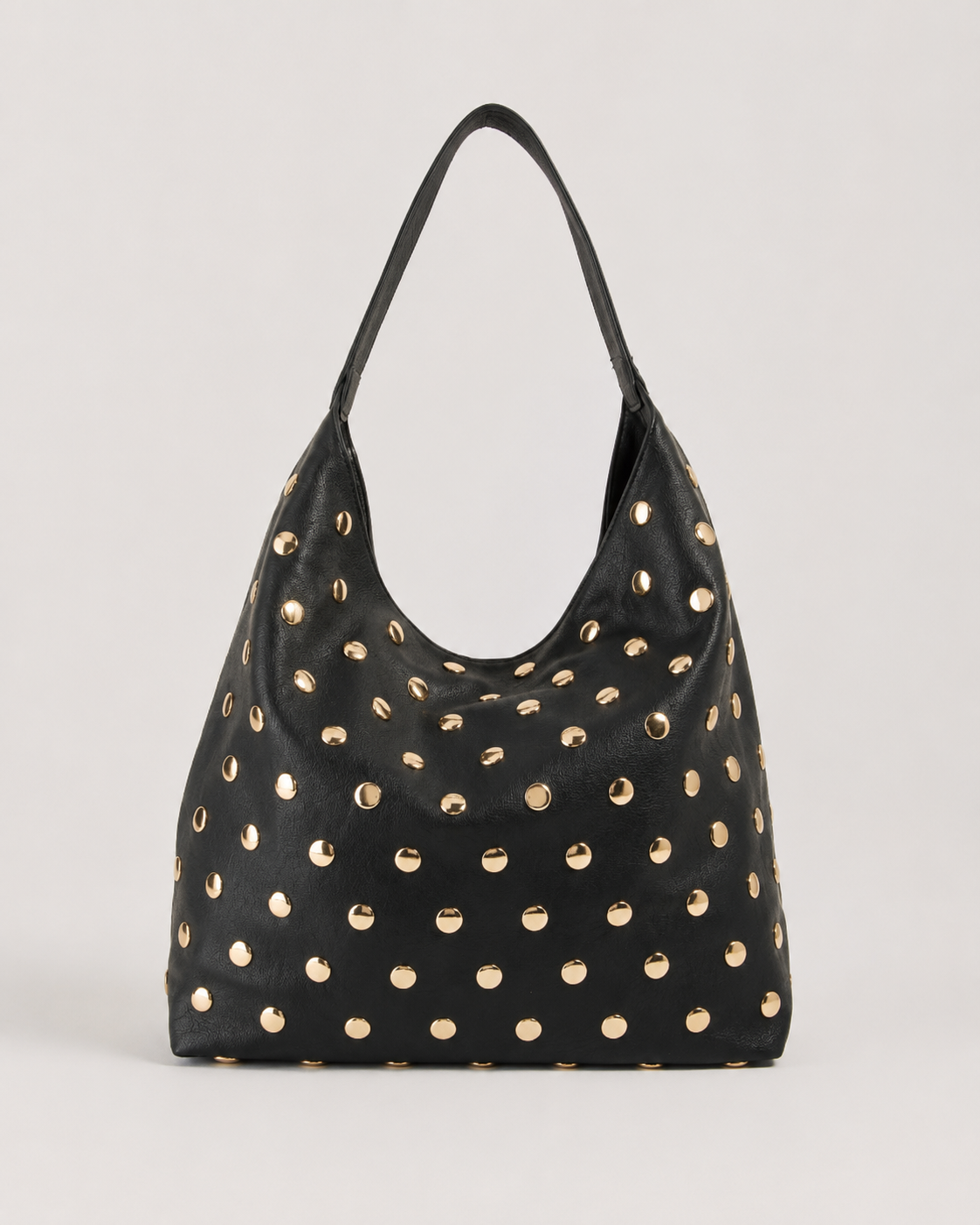Studded Leather Handbag