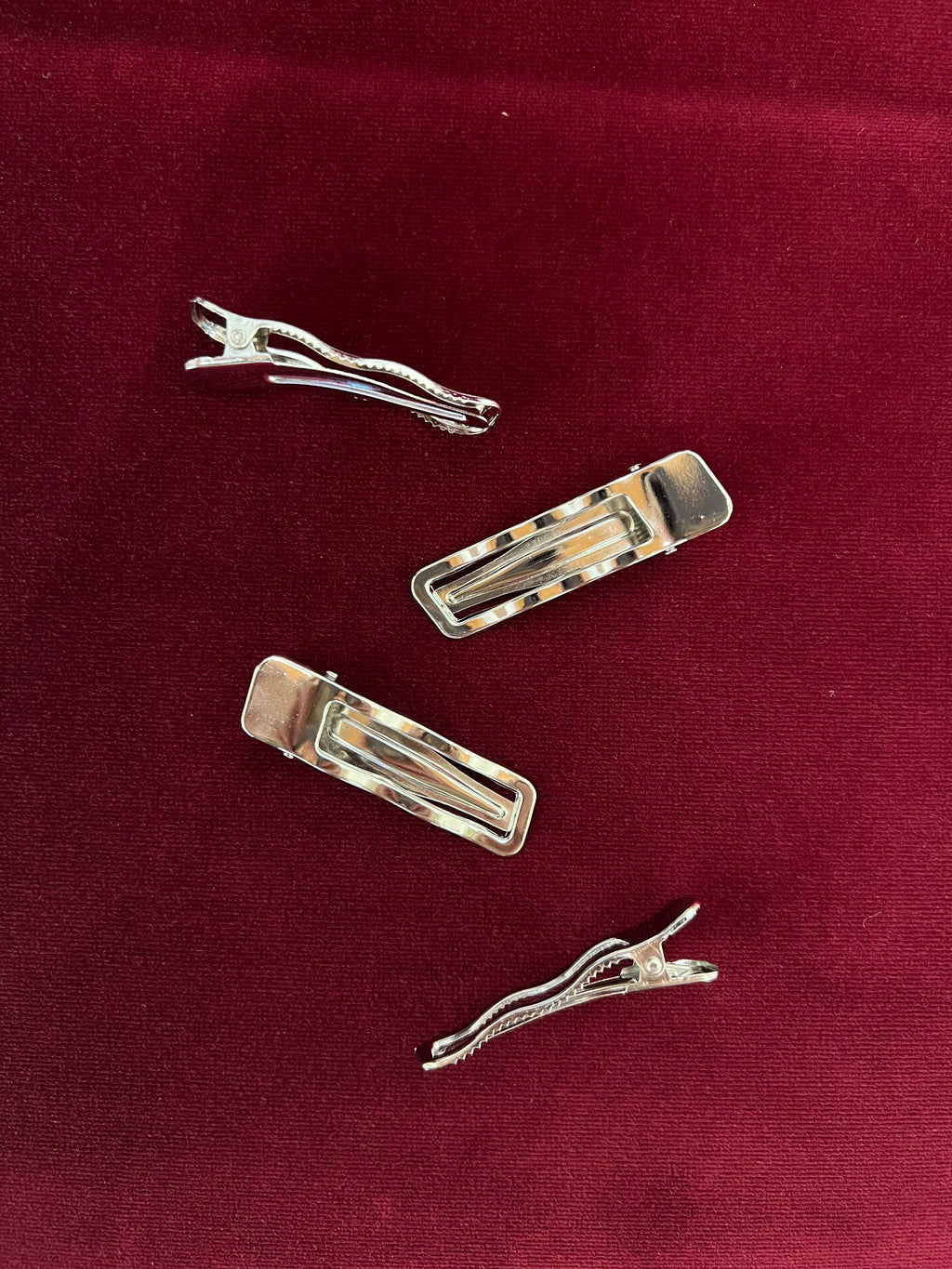 Mini Metal Hair Clips