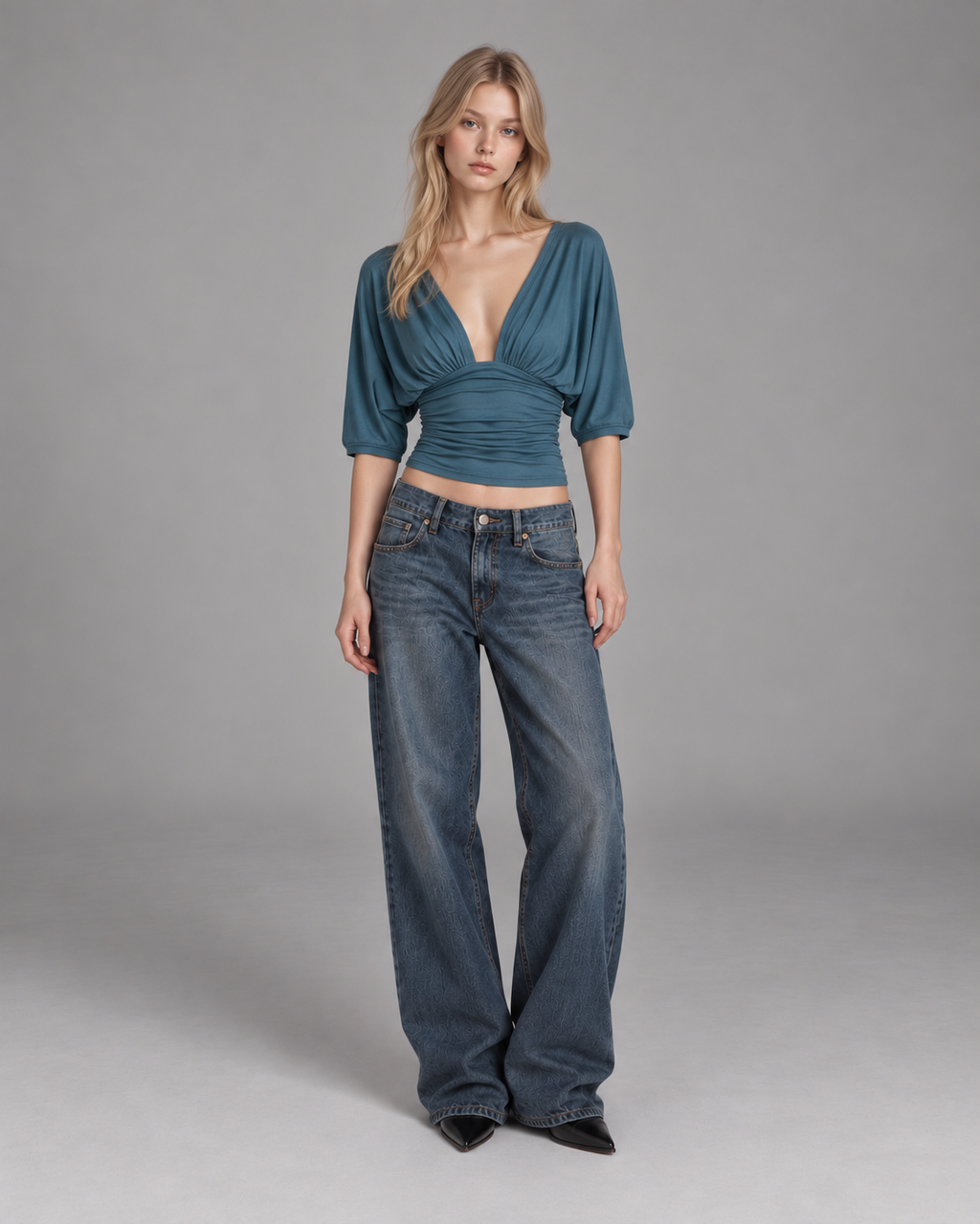 Hailey Plunge Top