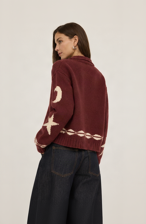 Luna Zip Sweater Jacket